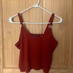 Burnt orange tank top